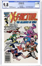 X-Factor #5N CGC 9.8 Newsstand 1986 4697202009 picture