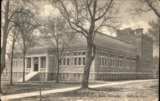 Baldwin Kansas KS Gym Baker University c1915 Vintage Postcard picture