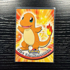 1999 Topps Pokemon Charmander #04 TV Animation Edition Non-Holo Vintage Card picture