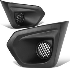 Front Fog Light Cover Bezel for 2012-2014 Subaru Impreza Matte Black Pair picture