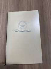 Vintage 1990s Emporio Armani Express Restaurant Menu Giorgio Armani Rare picture