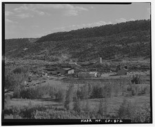 Photo:Naturita Colorado VCA Vanadium Corp America Mill 1900s Site Overview picture