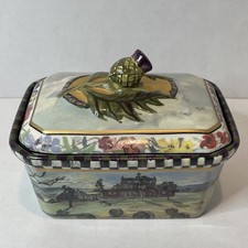 Mackenzie-Childs MacLachlan Porcelain Trinket Box 2nd Edition picture