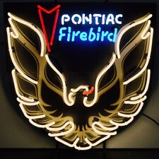 Pontiac Firebird Auto Gold Neon Sign 24