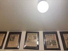 Tupac Shakur Death 1996 NY Daily News & New York Post Original Collection picture
