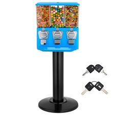 Uimoso Candy Vending Machine Triple Compartment Candy Vending Machine with Stand picture