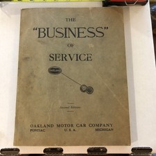 1926/27 PONTIAC Oakland Motor Car Company BUSINESS OF SERVICE Oldsmobile  picture