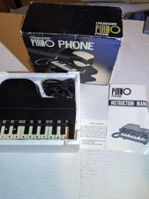 Vintage 1985 Columbia Crusader Baby Grand Piano Landline Telephone Model PN-10 picture