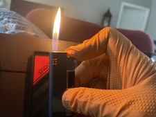 Vintage Working Nos Sarome Electronic Lighter Serviced Made In 1981 Tokyo Japan picture
