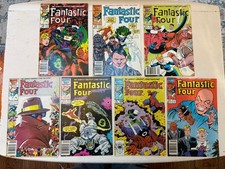 Vintage 1986 1987 Lot of 7 Fantastic Four 290, 292, 294, 296, 297, 299, 300 picture