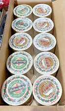500 - HEINEKEN IMPORTED BEER/AMSTEL LIGHT CHRISTMAS-THEMED DOUBLE-SIDED COASTER picture