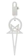 Rick Owens Hollywood Pentagram Keychain picture