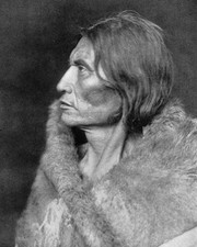 Hualapai Elder by Edward Curtis C.1908 Native American c1908 8x10 Photo Reprint picture