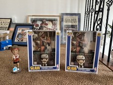 Funko Pop SLAM Magazine Covers Stephen Curry #13 Warriors Champions night night picture
