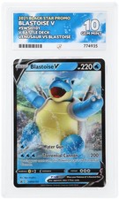 Blastoise V SWSH101 Black Star Promo ACE 10 Gem Mint Pokemon Card POP 3 2021 picture
