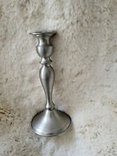 Vintage Lennox weighted Genuine Pewter Candlestick picture