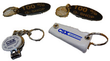 CSX train keychain nail clipper 100% Q shop lot 4 picture