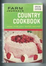1959 Farm Journal COUNTRY COOKBOOK 420 pages soft cover 1000+ delicious recipes picture