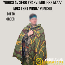 Yugoslavia/Serbia/Balkan YPA/Army MOL 68 Poncho/Tent Wing picture