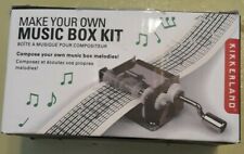 Mechanical Music Box Set 1200 DIY Customizable Songs Hand Crank Make your Melody picture