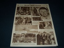 1938 JULY 24 NEW YORK HERALD TRIBUNE PICTURE SECTION - DOUGLAS CORRIGAN- NT 7350 picture