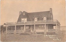 Boon Michigan RPPC D. McIntyre's Residence 1909 picture