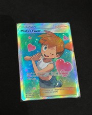 Pokemon Misty's Favor Trainer Supporter Holo 235/236 2019 English picture