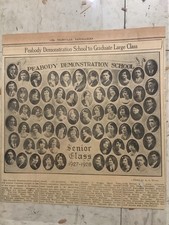 1928 Nashville Catholic High School Graduating Class Nashville Tennessean Photo picture
