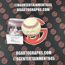 Tom Seaver New York Mets Autographed ONLB Signed JSA COA AUTO picture