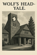 Wolf's Head Yale Poster 🐺🏛️ - 24x36” - Classic Print 🤯💯 picture