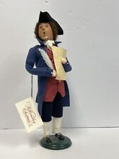 Byers Choice Colonial Williamsburg Thomas Jefferson With Constitution 2011 picture