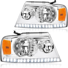LED Headlight Assembly for 2004-2008 Ford F150/2006-2008 Lincoln Mark LT Driver picture