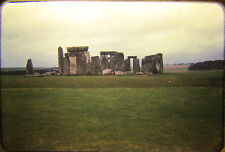 Vtg 35mm Color Photo SLIDE 1961 Stonehenge Wiltshire England 1 rare picture
