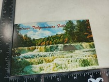 Postcard Lower Tanquamenon Falls Michigan VTG picture