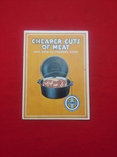 Authentic Original 1919 Griswold Cast Iron Booklet Cheaper Cuts of Meat Cookbook picture
