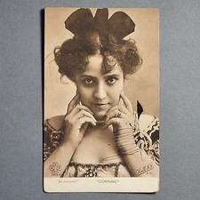 Signed Photograph by Stage Actress Corinne - pre 1907 Famous actor, Burlesque picture