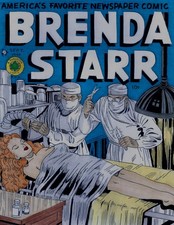 BRENDA STARR  # 4 1948 COVER RECREATION ORIGINAL COMIC COLOR ART picture