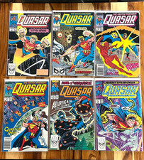 Quasar 17 Issue Lot. Including #'s 1-5, 14, 21, 23-27, and 36 - 40 picture