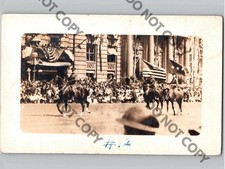 c1919 GEN GENERAL PERSHING 1st Div Parade Wellard Hotel Washington DC Mills RPPC picture