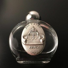 Holy Water From St. Peter Basilica Blessed by Pope Brought From Vatican Italy picture
