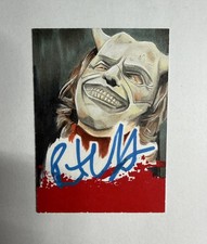 The Grabber Ethan Hawke signed 1/1 Sketch Card Auto Matthew Maldonado JSA picture