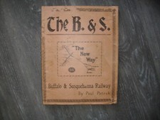 The B & S - Buffalo & Susquehanna Railway by Paul Pietrak SC Book picture