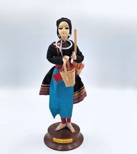 Vintage Traditional souvenir figure from Nothern Thailand the Hmong ethnic group picture