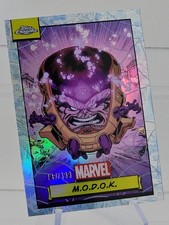 2024 Topps Chrome Marvel Spider Web Refractors /399 M.O.D.O.K Tales Of Suspence picture