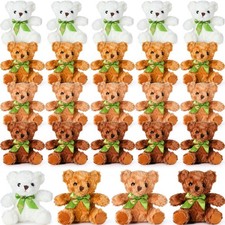 Hydren 24 Pcs Valentines Day Bears Bulk 8 Inch Bears Stuffed Animals Small Soft picture