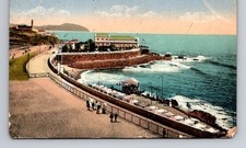 c1913 DB Postcard Genoa Italy Lido d'Albaro Panorama picture