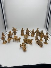 VINTAGE FONTANINI, DEPOSE ITALY NATIVITY SET 17 PC picture