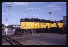Original Slide CNW #1491/1537 BLH AS-16m Chicago Northwestern Menasha WI 1973 picture