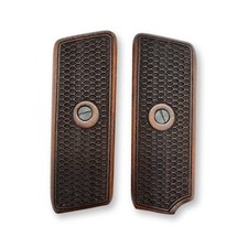 ZIB GRIPS Tokarev M57/TT33 Walnut Diamondback Wooden Pistol Grips picture
