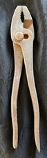 Antique/Vintage 8 Inch Slip Joint Pliers with Pry Handle and Square Nose picture